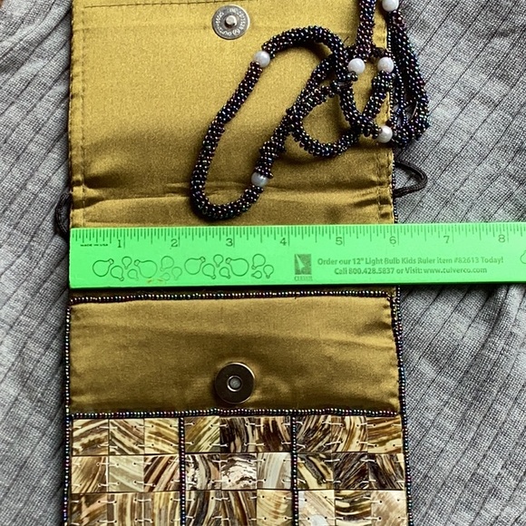 Mod by Design π Mother of Pearl/Horn, Cross Body Bag VNVC - Picture 3 of 16